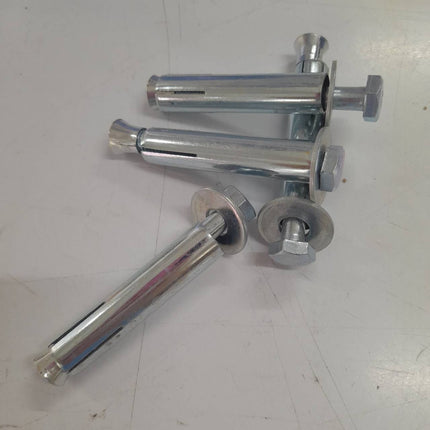 🔥พร้อมส่ง🔥พุกเหล็ก พุ๊ก  พุ๊กเหล็ก พุกเหล็ก ชนิดขันหัวน็อตชุบกัลวาไนซ์  ปุ๊กเหล็ก/สีเงิน สินค้าในไทย