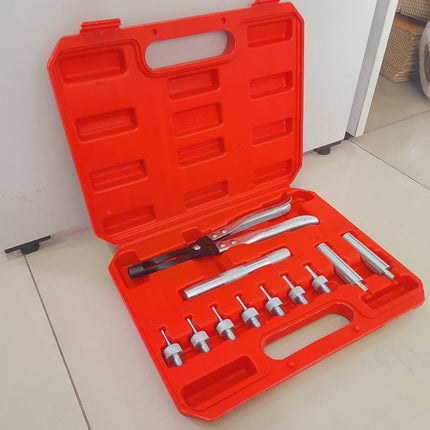 คีมหนีบ ซีลวาล์ว คีมถอดใส่ซีลวาล์ว ชุดถอดใส่ซีลวาล์ว คีมถอดซีลหมวกวาล์ว คีมดึงซีลวาว  ชุด 11ชิ้น