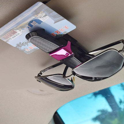 🔥พร้อมส่ง🔥 ที่เก็บแว่นในรถยนต์ หนีบแว่นตากันแดด  คลิปหนีบแว่นตาในรยถยนต์  ที่บังแดดแว่นตารถยนต์