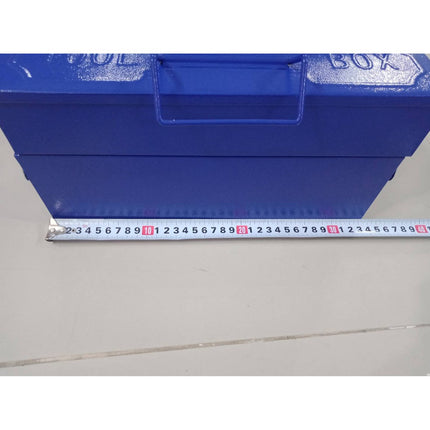 🔥พร้อมส่ง🔥กล่องเครื่องมือ กล่องใส่เครื่องมือช่าง กล่องเก็บเครื่องมือช่าง 2ชั้น Tool Box สีน้ำเงิน