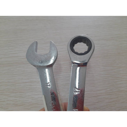 🔥พร้อมส่ง🔥ประแจแหวนข้าง ปากตาย ฟรี ก็อกแก็กข้าง ประแจผสม ประแจปากตายข้าง แหวนข้าง ประแจ  เบอร์ 8-19 mm