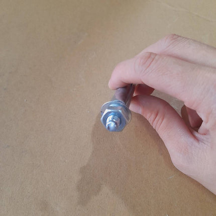 🔥พร้อมส่ง🔥พุกเหล็ก พุ๊ก  พุ๊กเหล็ก พุกเหล็ก ชนิดขันหัวน็อตชุบกัลวาไนซ์  ปุ๊กเหล็ก/สีเงิน สินค้าในไทย