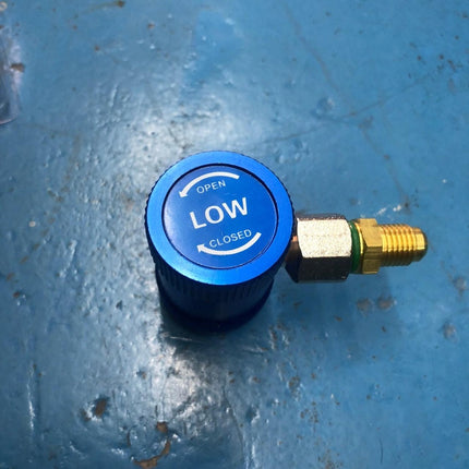 🔥พร้อมส่ง🔥คอปเปอร์ เติมน้ำยาแอร์ R134a (สีน้ำเงิน+สีแดง) High + Low side ชุดคอปเปอร์ คอปเปอร์แอร์ ราคา/ชิ้น  สินค้าในไทย