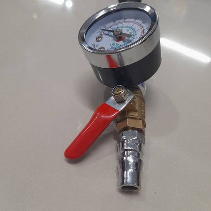 🔥พร้อมส่ง🔥ก้านเติมลมยาง หัวเติมลมยาง แบบก้านโยก หัวเติมลม ที่เติมลมยางรถ แบบยาว พร้อมเกจ สินค้าในไทย