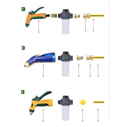 🔥พร้อมส่ง🔥กระบอกฉีดโฟม กระบอกใส่น้ำยา ปืนฉีดโฟม ปืนยิงโฟม ปืนล้างรถ ปืนยิงโฟม กระบอกโฟม ปืนฉีดน้ำ ข้อต่อ สินค้าในไทย