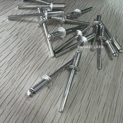 🔥พร้อมส่ง🔥ตะปูยิง รีเวท ดอกรีเวท ลูกยิงรีเวท หมุดย้ำ เม็ดย้ำรีเวท ตะปู สีเงิน สินค้าในไทย