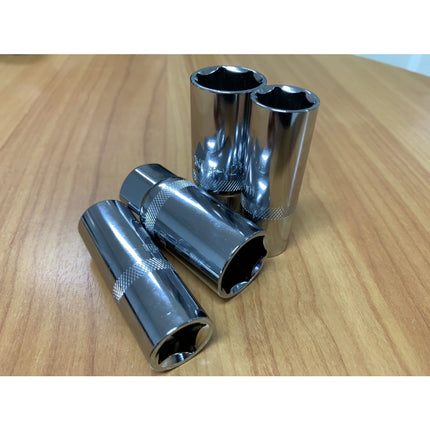 🔥พร้อมส่ง🔥ลูกบล็อคถอดหัวเทียน เบอร์16,21 ขนาด 1/2" 3/8" บ็อกถอดหัวเทียน ลูกบล็อคยาว บล็อคถอด หัวเทียน สินค้าในไทย