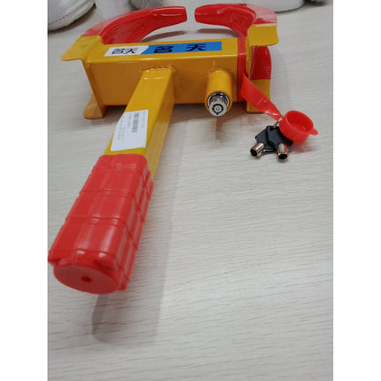 🔥พร้อมส่ง🔥ที่ล็อคล้อรถยนต์ ที่ล็อคล้อ กุญแจล็อคล้อ แบบพกพา ป้องกันขโมย กันรถหาย ล็อคล้อกันขโมย ในไทย