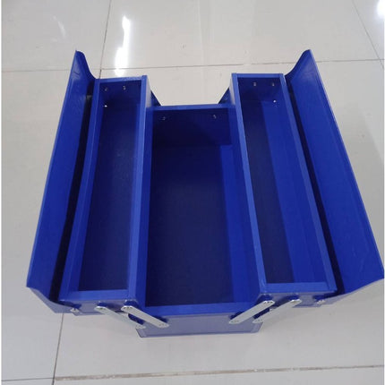 🔥พร้อมส่ง🔥กล่องเครื่องมือ กล่องใส่เครื่องมือช่าง กล่องเก็บเครื่องมือช่าง 2ชั้น Tool Box สีน้ำเงิน