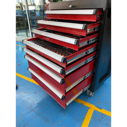 🔥พร้อมส่ง🔥ตู้เครื่องมือช่าง ตู้เก็บเครื่องมือ 7 ชั้น พร้อมเครื่องมือ ล้อเลื่อน ยี่ห้อ ACC สินค้าในไทย