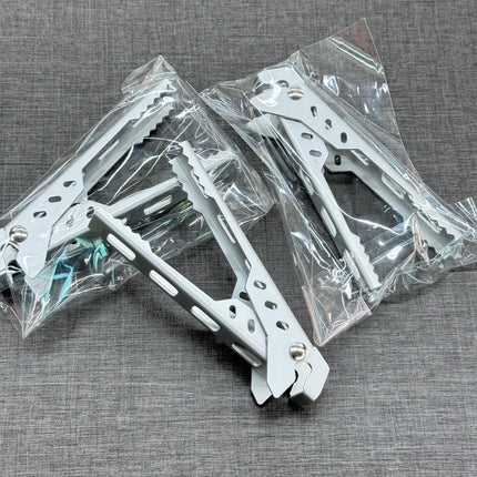 🔥พร้อมส่ง🔥ที่คีบ คลิปหนีบชาม หม้อ กระทะ ป้องกันน้ําร้อนลวก สําหรับตั้งแคมป์ กลางแจ้ง ราคา/ชิ้น สินค้าในไทย