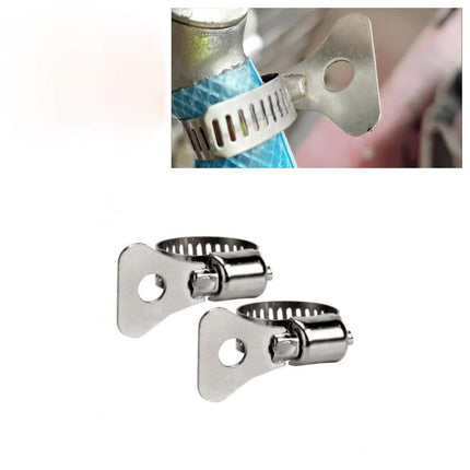 🔥พร้อมส่ง🔥เข็มขัดรัดท่อ เหล็กรัดสแตนเลส 201 เหล็กรัดสายยาง แคล้มรัดท่อ Hose Clip กิ๊ปรัดท่อ เข็มขัดรัดสายยาง ทรงหางปลา