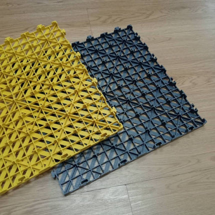 🔥พร้อมส่ง🔥แผ่นปูพื้นพลาสติก PVC ความหนา 2ซม.  แผ่นรองกันลื่น แผ่นรองในห้องน้ำ ห้องครัวระเบียง แผ่นปูพื้น DIY