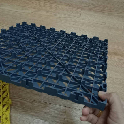 🔥พร้อมส่ง🔥แผ่นปูพื้นพลาสติก PVC ความหนา 2ซม.  แผ่นรองกันลื่น แผ่นรองในห้องน้ำ ห้องครัวระเบียง แผ่นปูพื้น DIY