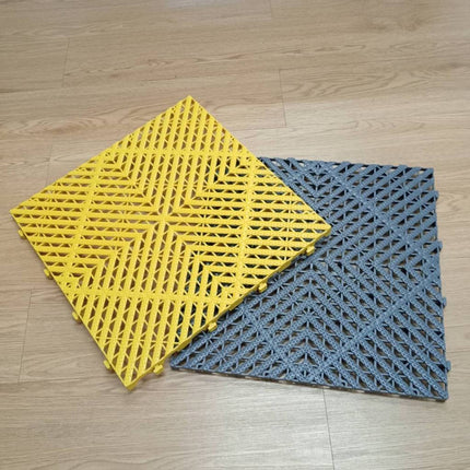 🔥พร้อมส่ง🔥แผ่นปูพื้นพลาสติก PVC ความหนา 2ซม.  แผ่นรองกันลื่น แผ่นรองในห้องน้ำ ห้องครัวระเบียง แผ่นปูพื้น DIY