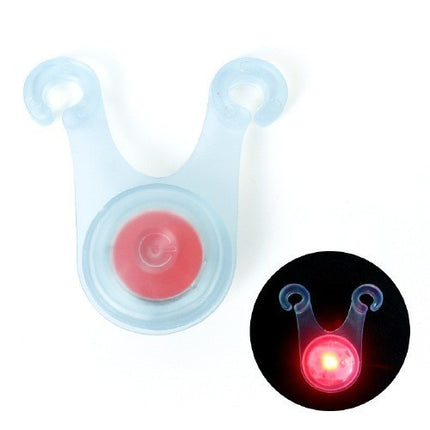 🔥พร้อมส่ง🔥ไฟกระพริบ ซิลิโคน LED ไฟแขวนเชือกทาร์ปเต็นท์ กันเดินสะดุด สีเขียว,สีแดง อุปกรณ์กางเตนท์ กางเต้นท์ ราคา/ชิ้น