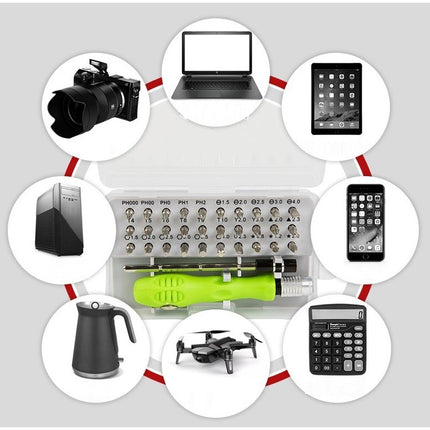 🔥พร้อมส่ง🔥ไขควงเอนกประสงค์ 30 หัวครบชุด ชุดไขควงเปลี่ยนหัว ไขควงแฉก รูปดาว หกเหลี่ยม สามเหลี่ยม ไขควงจิ๋ว ไขควง ในไทย