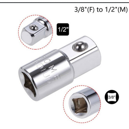 🔥พร้อมส่ง🔥บล๊อก ข้อต่อเพิ่ม ข้อลด ขนาด ตัวแปลงลูกบล็อก ข้อต่อบล็อค 1/2”(4หุน),3/8”(3หุน),1/4”(2หุน) ตัวแปลงบล็อก CRV