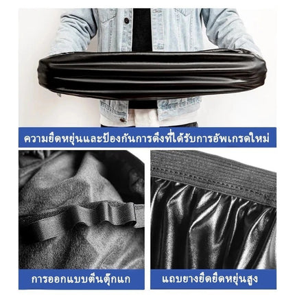 🔥พร้อมส่ง🔥ที่หุ้มเบาะหนัง PU ผ้าหุ้มเบาะมอเตอร์ไซต์ ผ้าเบาะรถมอไซ ชุดคลุมเบาะรถมอไซค์ สามารป้องกันน้ำ