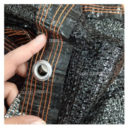 🔥พร้อมส่ง🔥ผ้ากันแดด ตาข่ายบังแดด สแลนกันแดด ตาข่ายกรองแสง กันแดด บังลม สีดำ มีให้เลือก 3 ขนาด สินค้าในไทย