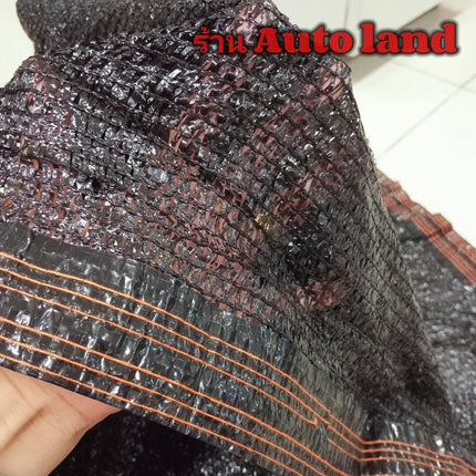 🔥พร้อมส่ง🔥ผ้ากันแดด ตาข่ายบังแดด สแลนกันแดด ตาข่ายกรองแสง กันแดด บังลม สีดำ มีให้เลือก 3 ขนาด สินค้าในไทย