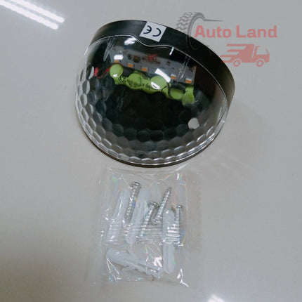 🔥พร้อมส่ง🔥โคมไฟ ไฟโซล่าเซส์ ครึ่งวงกลม ติดผนัง ตกแต่งรั้ว กำแพง โคมไฟ 6 LED ใช้พลังงานแสงอาทิตย์ กันน้ํา