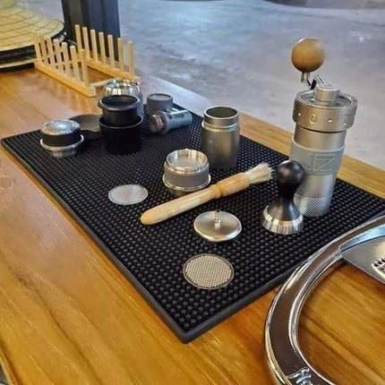 🔥พร้อมส่ง🔥แผ่นยางกันลื่น Bar Mat แผ่นรองบาร์ ที่รองแก้วกันลื่นและกันน้ำ CoupleCoffee สินค้าในไทย