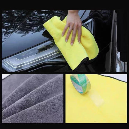 🔥พร้อมส่ง🔥ผ้าไมโครไฟเบอร์ เกรดพรีเมี่ยม หนานุ่ม ซับน้ำไว ความหนา 600G,400 G ราคา/ 1ผืน  สินค้าในไทย