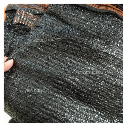 🔥พร้อมส่ง🔥ผ้ากันแดด ตาข่ายบังแดด สแลนกันแดด ตาข่ายกรองแสง กันแดด บังลม สีดำ มีให้เลือก 3 ขนาด สินค้าในไทย