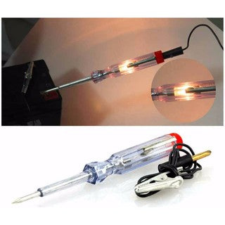 🔥พร้อมส่ง🔥ไขควง ไขควงวัดไฟ ไขควงเช็คไฟรถยนต์ ชุดเครื่องมือตรวจเช็คไฟรถยนต์ 6-12-24V สินค้าในไทย