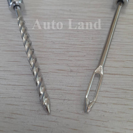 🔥พร้อมส่ง🔥24-68ชิ้น/ชุด ชุดปะยางฉุกเฉิน ชุดปะยางแบบเข็ม ปะยางตัวหนอน ไหมปะ ครบชุดพร้อมใช้งาน สินค้าในไทย