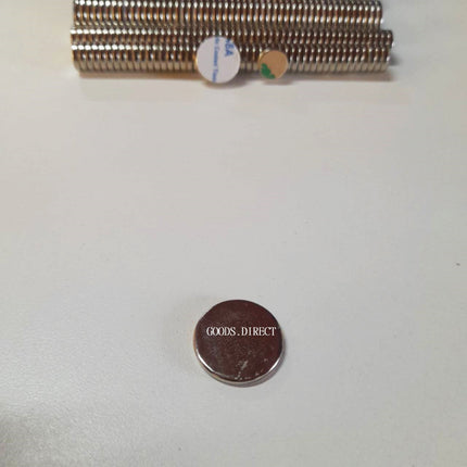 🔥พร้อมส่ง🔥แม่เหล็กนีโอไดเมี่ยม แม่เหล็กกลม แบบกระดุม แรงดูดสูง กลมแบน มี 3ขนาด สินค้าในไทย