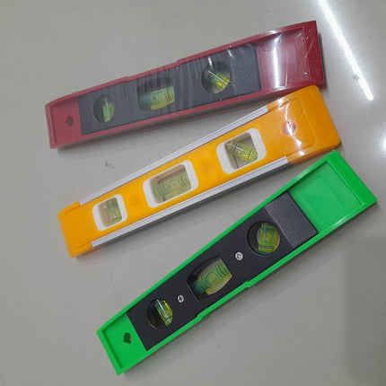 🔥พร้อมส่ง🔥ระดับน้ำ ตอร์ปิโด ที่วัดระดับน้ำ ฉากวัดระดับน้ำ ฐานแม่เหล็ก พลาสติก ขนาด 9"  สินค้าในไทย