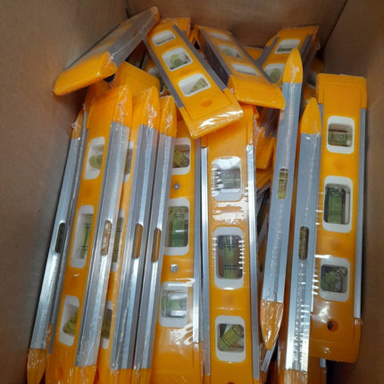 🔥พร้อมส่ง🔥ระดับน้ำ ตอร์ปิโด ที่วัดระดับน้ำ ฉากวัดระดับน้ำ ฐานแม่เหล็ก พลาสติก ขนาด 9"  สินค้าในไทย