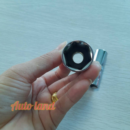 ลูกบ็อก ลูกบล็อคถอดหัวเทียน ขนาด 1/2" เบอร์16 เบอร์21 (6เหลี่ยม) ขนาด 3/8'' เบอร์14 เบอร์16 (12เหลี่ยม) ลูกบล็อคยาว