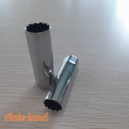 ลูกบ็อก ลูกบล็อคถอดหัวเทียน ขนาด 1/2" เบอร์16 เบอร์21 (6เหลี่ยม) ขนาด 3/8'' เบอร์14 เบอร์16 (12เหลี่ยม) ลูกบล็อคยาว