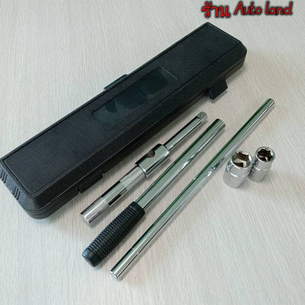 🔥พร้อมส่ง🔥 กากบาทขันล้อ  บล็อกถอดล้อ ประแจขันล้อ แบบกากบาท พร้อมลูกบ็อก 17 19 21 23 มม. พร้อมกล่องเก็บ สินค้าในไทย