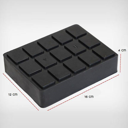 🔥พร้อมส่ง🔥ก้อนยาง ยางรองขาลิฟท์ รองขาลิฟท์ แบบสี่เหลี่ยม สีดำ ยางกันกระแทก ยางกันสะเทือน (ราคา/ชิ้น) สินค้าในไทย