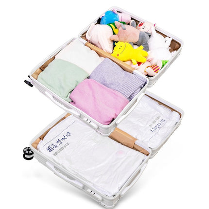 🔥พร้อมส่ง🔥 ถุงสูญญากาศ เก็บเสื้อผ้าผ้าห่มผ้านวมจัดเก็บของกระชับพื้นที่แพ็คของเดินทางถุงใส่เสื้อผ้าพกพา ราคา/ชิ้น