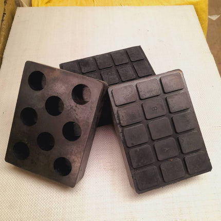 🔥พร้อมส่ง🔥ก้อนยาง ยางรองขาลิฟท์ รองขาลิฟท์ แบบสี่เหลี่ยม สีดำ ยางกันกระแทก ยางกันสะเทือน (ราคา/ชิ้น) สินค้าในไทย