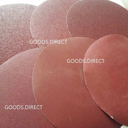 🔥พร้อมส่ง🔥กระดาษทรายกลม ขนาด5นิ้ว ใช้ขัดไม้ ขัดเหล็ก ขัดโลหะ มีให้เลือกหลายเบอร์/ชุด10ชิ้น สินค้าในไทย