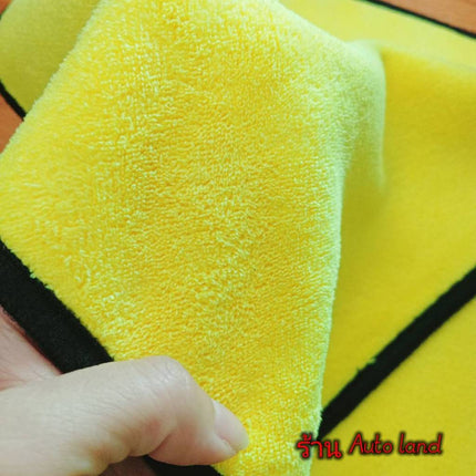 🔥พร้อมส่ง🔥ผ้าเช็ดรถ ผ้าไมโครไฟเบอร์ เกรดพรีเมี่ยม หนานุ่ม ซับน้ำไวแห้งเร็ว ราคา/ 1ผืน สินค้าในไทย