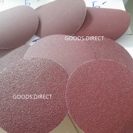 🔥พร้อมส่ง🔥กระดาษทรายกลม ขนาด5นิ้ว ใช้ขัดไม้ ขัดเหล็ก ขัดโลหะ มีให้เลือกหลายเบอร์/ชุด10ชิ้น สินค้าในไทย