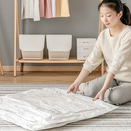 🔥พร้อมส่ง🔥 ถุงสูญญากาศ เก็บเสื้อผ้าผ้าห่มผ้านวมจัดเก็บของกระชับพื้นที่แพ็คของเดินทางถุงใส่เสื้อผ้าพกพา ราคา/ชิ้น