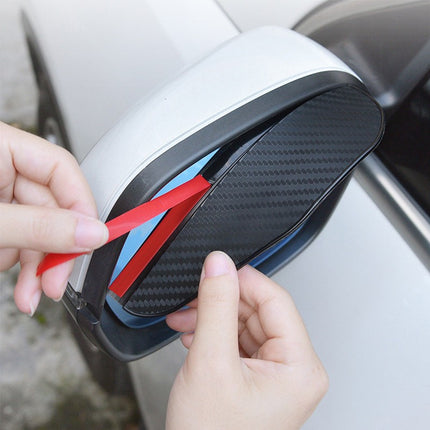 🔥พร้อมส่ง🔥คิ้วกันฝน คิ้วกันสาด (1 ชุด 2 ชิ้น) แผ่นกันน้ำฝนติดกระจกข้างรถยนต์ กันสาดกระจกมองข้าง กระจกมองข้างรถยนต์ ในไทย