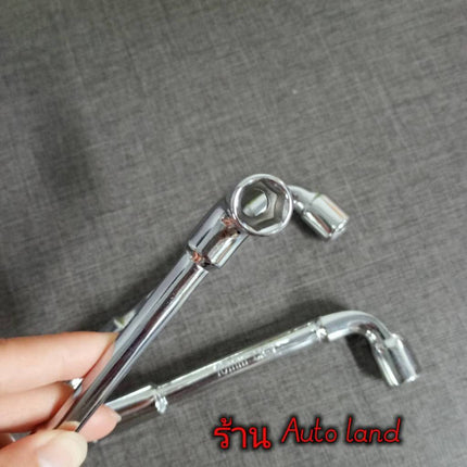 🔥พร้อมส่ง🔥ประแจ บล็อกตัวL หัวทะลุ ประแจบล็อกตัวL ประแจหัวเทียน ขนาด 8 mm ,10mm ยี่ห้อ Toolking ราคา/ชิ้น สินค้าในไทย