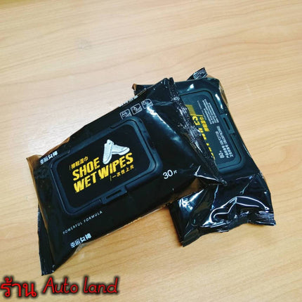 🔥พร้อมส่ง🔥ผ้าเช็ดทำความสะอาดรองเท้า ใช้แล้วทิ้ง ทิชชู่เปียก ทำความสะอาด กระดาษ เช็ดคราบสกปรก สินค้าในไทย