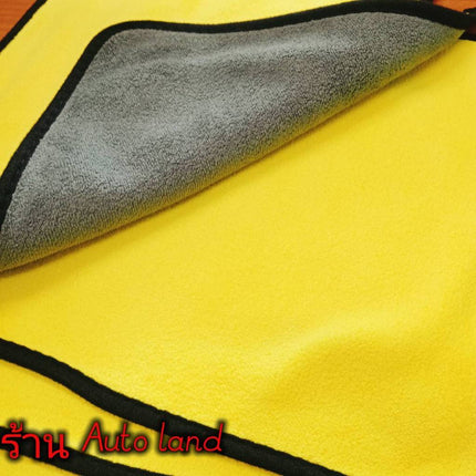 🔥พร้อมส่ง🔥ผ้าเช็ดรถ ผ้าไมโครไฟเบอร์ เกรดพรีเมี่ยม หนานุ่ม ซับน้ำไวแห้งเร็ว ราคา/ 1ผืน สินค้าในไทย