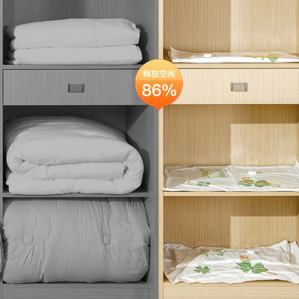 🔥พร้อมส่ง🔥 ถุงสูญญากาศ เก็บเสื้อผ้าผ้าห่มผ้านวมจัดเก็บของกระชับพื้นที่แพ็คของเดินทางถุงใส่เสื้อผ้าพกพา ราคา/ชิ้น