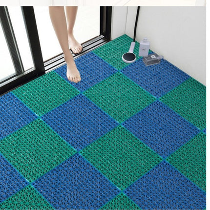 🔥พร้อมส่ง🔥แผ่นกันลื่น ในห้องน้ำ แผ่นปูพื้นกันลื่น ขนาด 30cm*30cm* สูง1.5cm มีให้เลือก 5 สี สินค้าในไทย